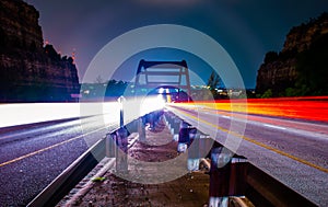 Pennybacker 360 Bridge Cars Racing by photo