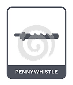 pennywhistle icon in trendy design style. pennywhistle icon isolated on white background. pennywhistle vector icon simple and