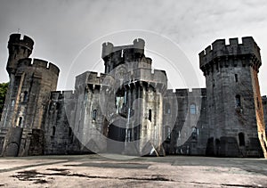 Penrhyn Castle a 19th century fantasy castle on the outskirts of Bangor