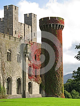 Penrhyn Castle in Wales, UK