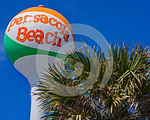 Pensacola Beach Ball Water Tower photo