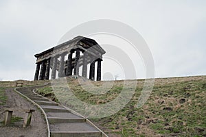 Penshaw Monument - famous landmark in Country Durham, North East England.