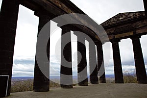 Penshaw Monument - famous landmark in Country Durham, North East England.