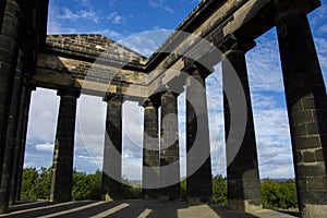 Penshaw Monument in Sunderland, UK