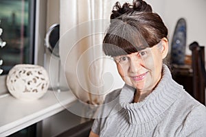 Pension age good looking woman
