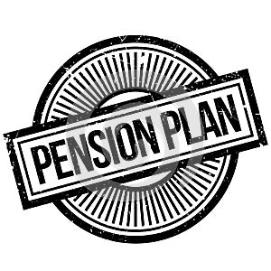 Pension Plan rubber stamp