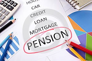 Pension planning, retirement fund plan