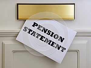 Pension Statement Letter Delivery