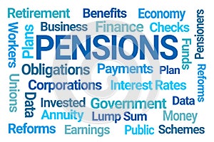 Pensions Word Cloud