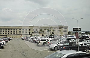 Arlington,Virginia,5th July: The Pentagon building from Arlington in Virginia USA