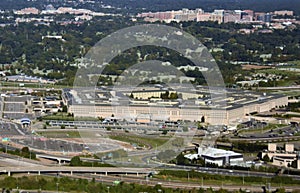 The Pentagon seen from above