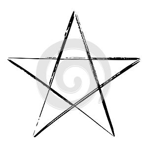 Pentagram occult symbol