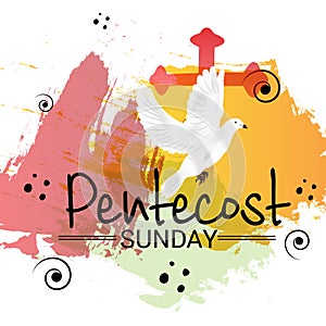 Pentecost Sunday. photo