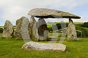 The Pentre Ifan burial chamber in Pembrokeshire