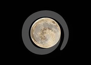 Penumbral phase of Lunar Eclipse observed on 27-28 July 2018 at Bahrain photo