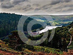 Penygarreg Dam and Reservoir Elan Valley Wales