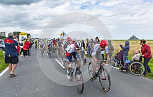 The Peolton at The Start of Tour de France 2016