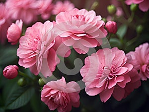 Peonies on a pink background, flowers for women\'s holiday, March 8 , mother\'s day