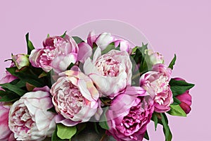 Peony bouquet