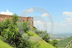 People around Jaigarh Fort, as an escape plan for Amer or Amber