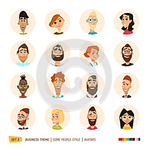 People avatars collection