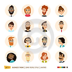 People avatars collection