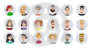 People avatars collection