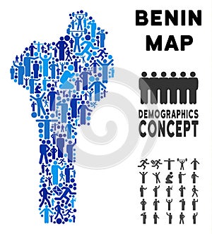 People Benin Map