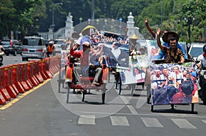 People CelebrateThe Inaguration of Indonesian New President