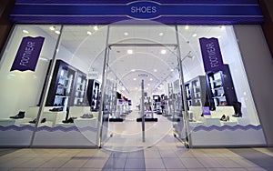 People choose to purchase into large shoe store