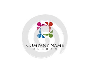 people community logo and vector design