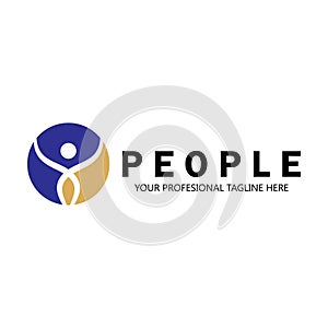 people comunity icon vector illustration template design logo photo