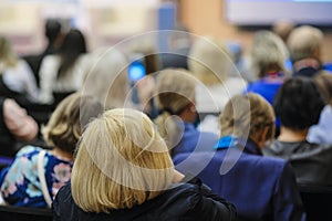 People on a conference photo