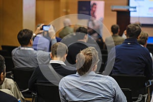 People on a conference