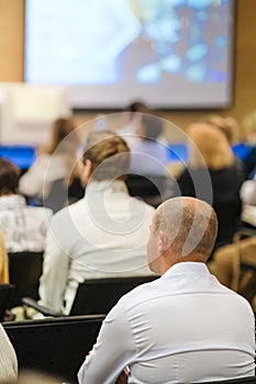 People on a conference