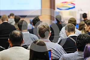 People on a conference