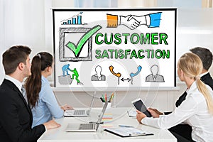 Customer Satisfaction Survey Concept Presentation photo