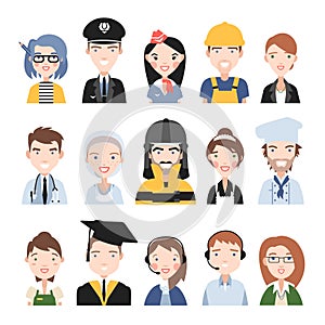People of different professions