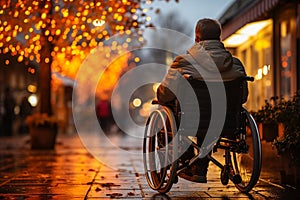 People with disabilities can access anywhere in public place with wheelchair 2
