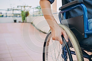 People with disabilities can access anywhere in public place with wheelchair,that make them independent in transportation and feel