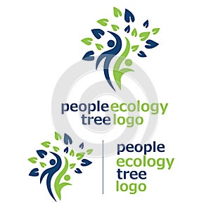 People ecology tree logo 3
