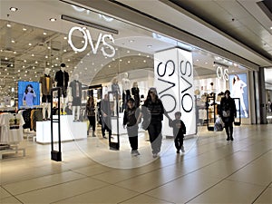 OVS fashion store in Rome