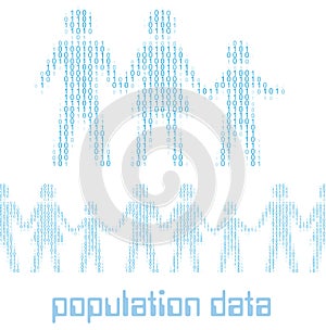 People family digital statistics population data