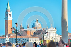 People on famous San Marco square
