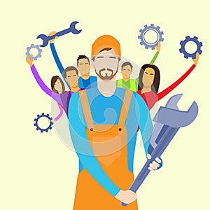 People Group Service Technical Support Team Hold