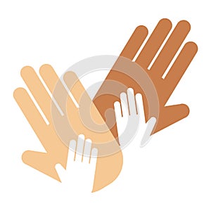 People hands showing greeting wrist direction symbol finger human thumb concept