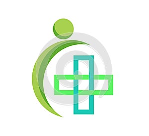 People healthcare logo, Pharmacy cross icon. Pharmacy logo. Medicine, Healthcare logo.