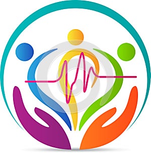 People heart care logo