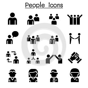 People icon set