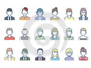 People icon set2